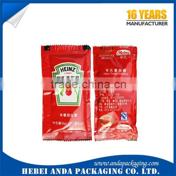 Tomato Sauce Packaging Film/ketchup Packaging Film Roll /tomato Paste Wrapping Film Roll photo-2
