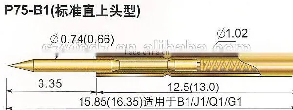 SMT Spring Pogo Pin Made in China = High Current Spring Loaded Pogo Pin photo-3