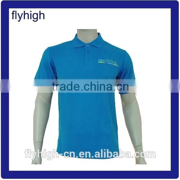 Men's 100% Cotton Neon Green Color Polo Shirt photo-2