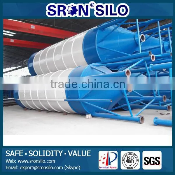 Welded Whole 50t Steel Cement Silo All-Round Safety Max Sealing photo-2