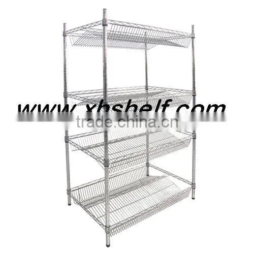 Best Quality Best Sale New Design Wire Shelf Rack for Kitchen Catering Equipment photo-3