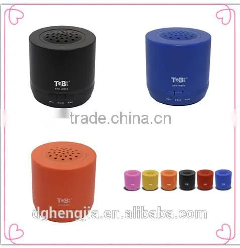 Fashion Colouful Wireless Portable Mini Speaker With fm Radio Built in Amplifier Usb Charge in Dongguan photo-6