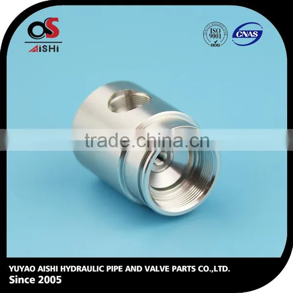 High Quality Ningbo China Hydraulic Aluminum Fitting / Aluminum Pipe Fitting photo-3