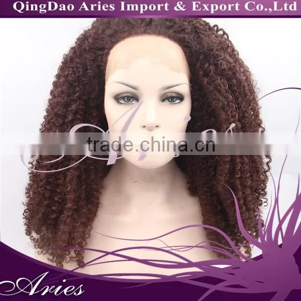 Synthetic Kinky Curly Lace Front Wig Density 150%~180% Synthetic Lace Front Wig, Synthetic Hair Wigs photo-2