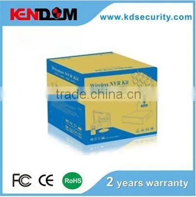 1.0MP Wireless ip Camera 4ch H.264 Video Compression Bullet Camera Wireless Cctv Kit Wireless Cctv Camera Kit photo-3