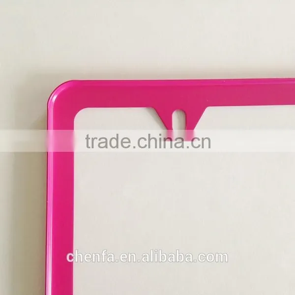 2015 Wholesale Pink Custom License Plate Frames photo-5