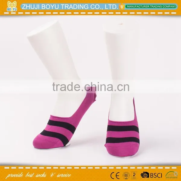 BY-161006 Cotton and Acrylic Lady Socks Girls' Lovely Low Cut Socks photo-5