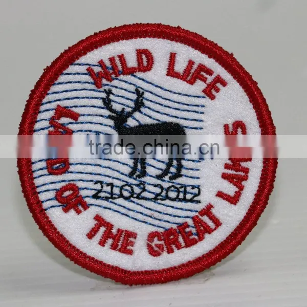 Custom Colorful Sew-on Woven Patches for Jackets/sweater/sportswear photo-6