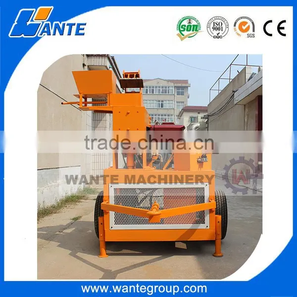 WANTE MACHINERY WT1-20 New Generation Equipment for Production of Hydraform Interlocking Brick