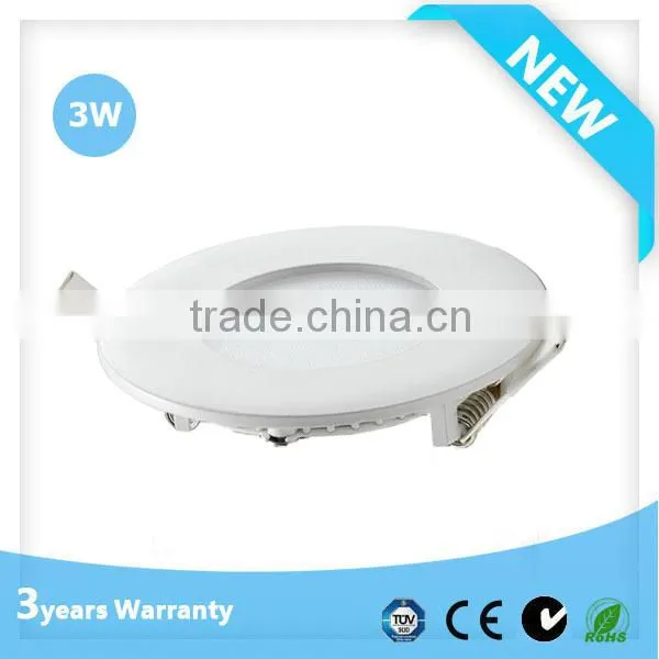 Hot Aluminum Frame Dimmable Recessed Led Pannel Light 9w photo-3