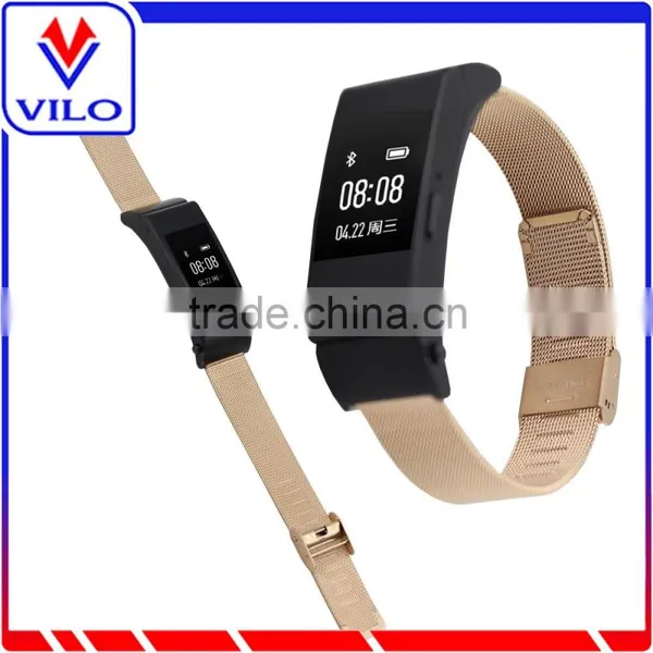 China Factory Replacement Stainless Steel Watch Strap for HUAWEI Talk Band B2 photo-2