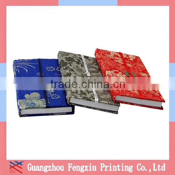 2016 Personalized Design Embroidery Hardcover Diary Notebook Printing photo-4