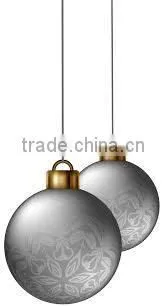 2016 New Design Plastic Hand-painted Christmas Ball Quality Choice photo-2