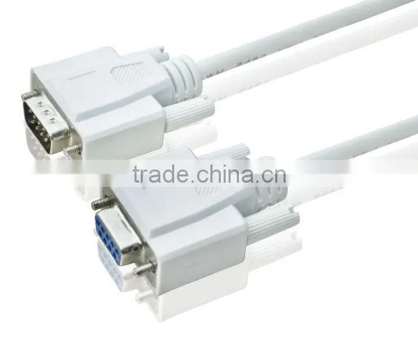 WHITE MOLDED VGA CABLE