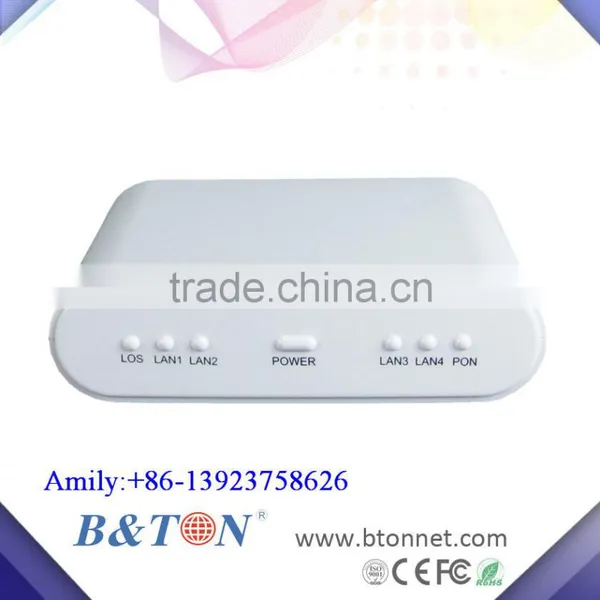 1 PON Port + 4FE EPON GPON GEPON ONU FTTH SolutionFTTH Optical Network Unit photo-2