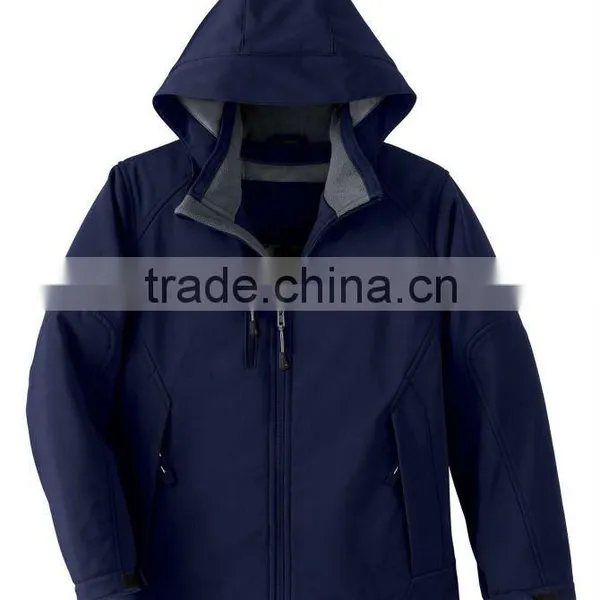 Mens Softshell Hooded Jacket, Hooded Windproof Jacket, Hooded Winter Softshell Jacket.