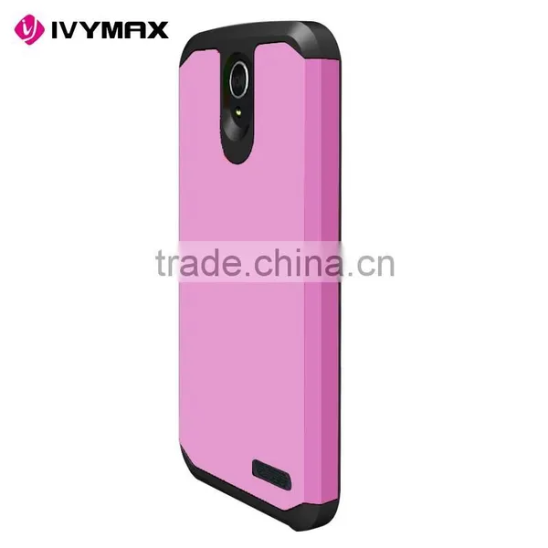Slim Armor Serenity Rose Quartz Colorful PC+TPU Cover Case For ZTE Grand X3 Hard Back Cover Case photo-3