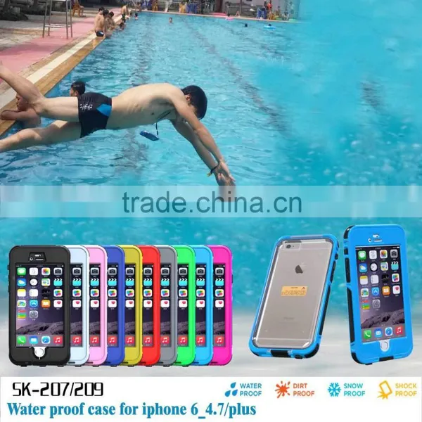 WATERPROOF SHOCKPROOF DIRT PROOF CASE COVER FOR APPLE IPHONE 6S 6S PLUS photo-3