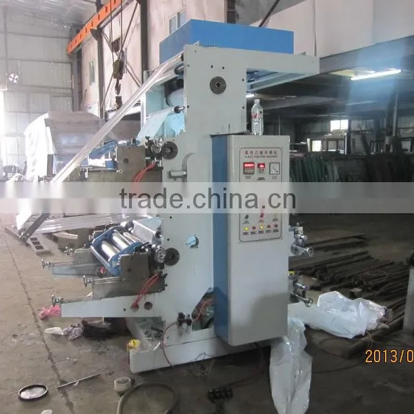 HERO BRAND High Speed 2 Color PE Film Flexo Printing Machine Price photo-4