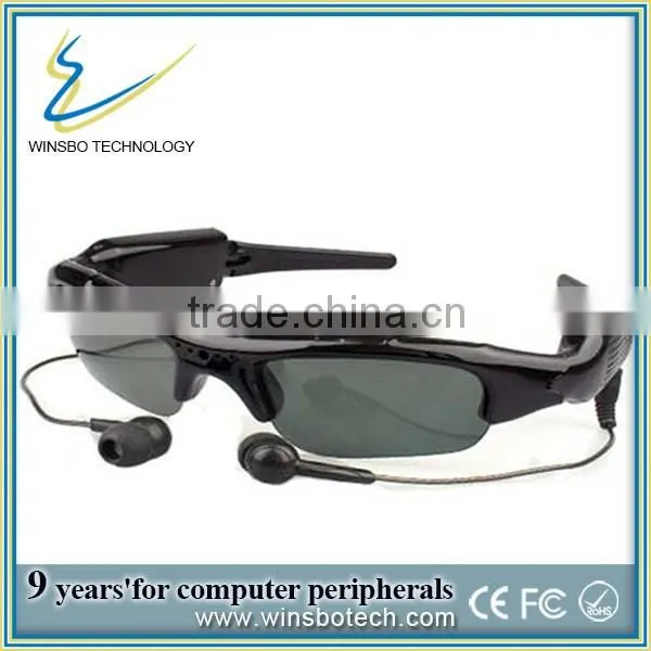 Bluetooyh Mp3 Sunglasses With Video Camera, Bluetooth 3D Video Glasses Supplier's Choice photo-5