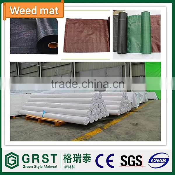Black 70-130 Gram Heavy Duty Weed Control Matting,Weed Control Cloth With UV Resistance photo-3