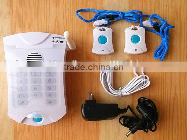 Elderly Medical Alert System/help Alarm Dial Panic Alarm With Two Panic Buttons CX-66A photo-3
