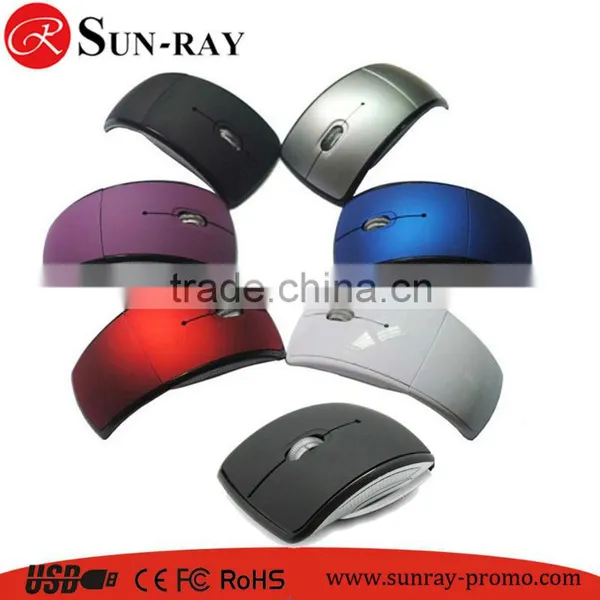 2.4ghz Optical Foldable Wireless Mouse for PC and LOPTOP