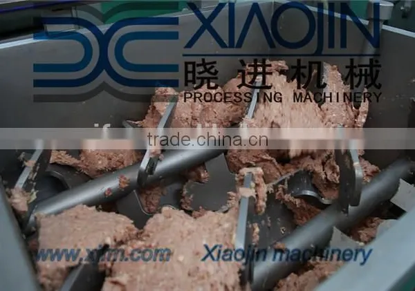 ZJB300 Sausage Meat Mixer Machine for Meat Processing photo-4