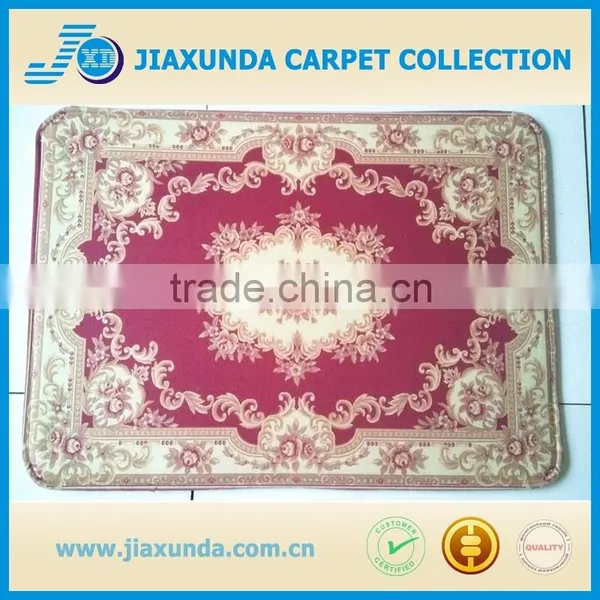 Soft Foam Floral Print Carpet