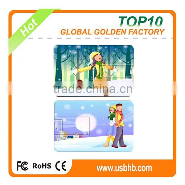 Business Card Usb Flash Memory With Both Side Color Printing photo-6