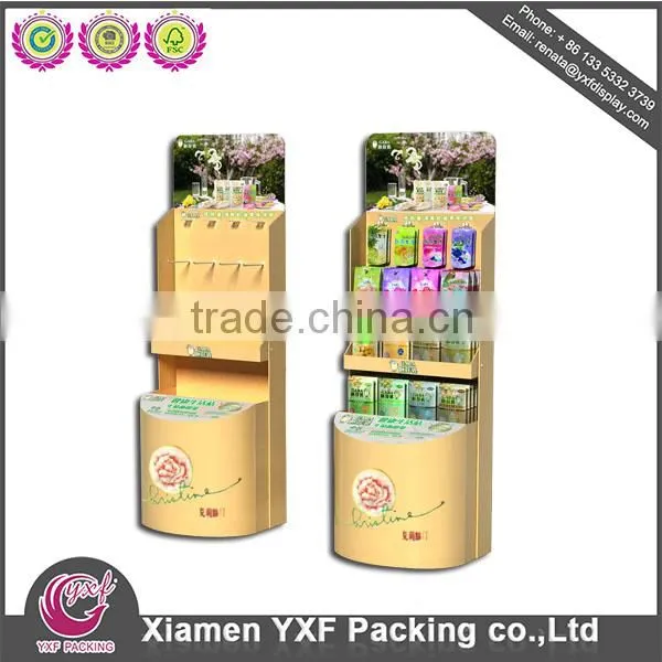 Promotion Design Display Rack Designing Skincare Paper Racks / Display Shelves / PDQ photo-3