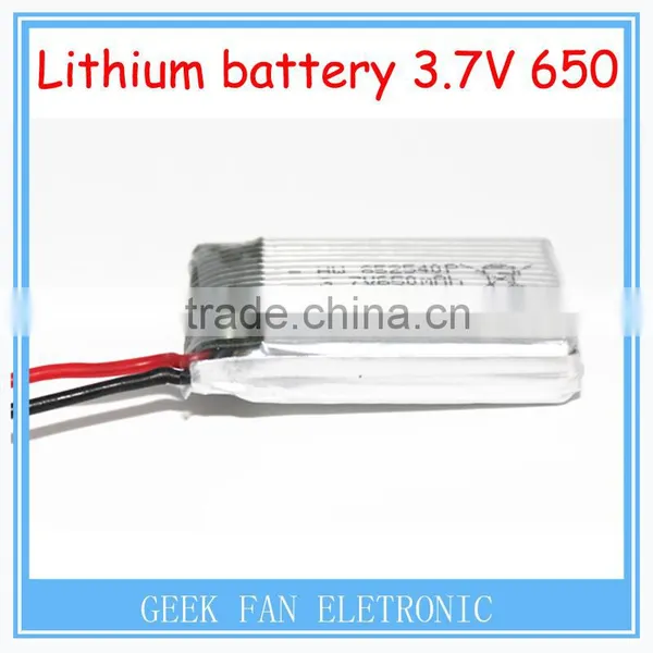 For RC Airplane X5C Upgrade the Battery 852540 3.7V 650mAh High Rate Li-Po Battery photo-2