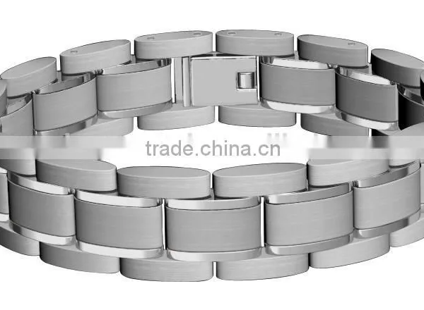Top Quality CZ & Carbon Fiber Inlay Stainless Steel Bracelet Tungsten Carbide Mens Bracelet photo-6