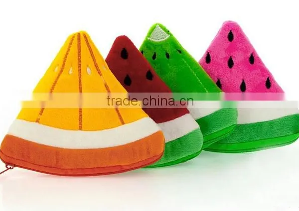 Promotional Smart Lovely Kids/Girls Fruit Plush Change Purse photo-6