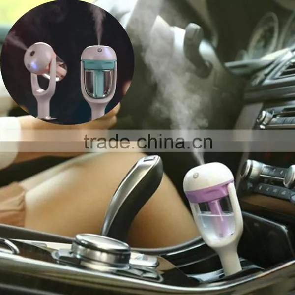 Mini Aroma Diffuser Steam 12V Car Air Humidifier Electronic USB Mini Aroma Diffuser Car Humidifier
