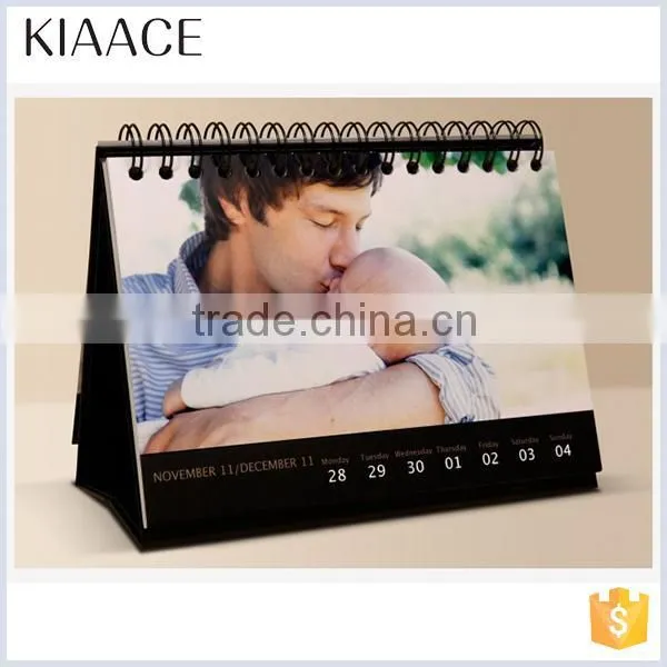 Professional Manufacturer Supply Paper Spiral Desk Calendar 2016 photo-3