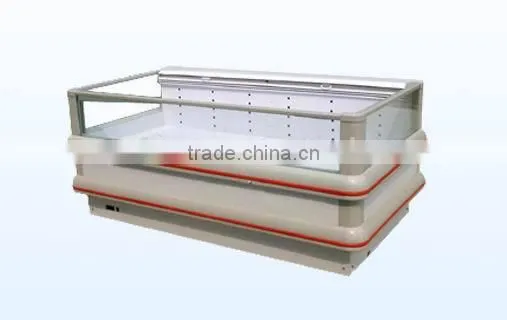 Commercial Use Supermarket Display Cooler Freezer Direct Cooling for Frozen Food and Ice Cream
