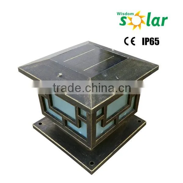 Outdoor Pillar Lights Led Solar Lights Solar Fence Post Lights photo-3