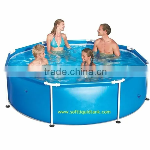 Soft Plastic PVC Fish Tank With Frame photo-3