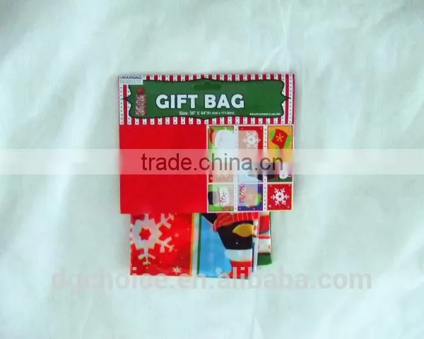 Biodegradable Colored and High Quality Christmas Plastic Giant Gift Bags photo-4