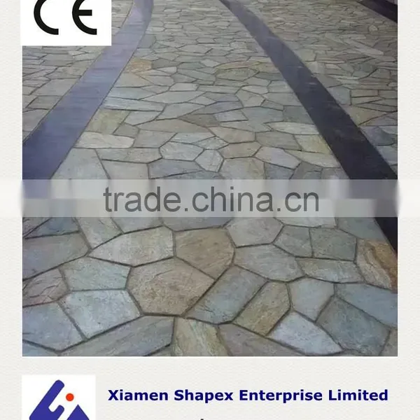 Natural Broken Slate Flooring Tile for Walkway Paving photo-5