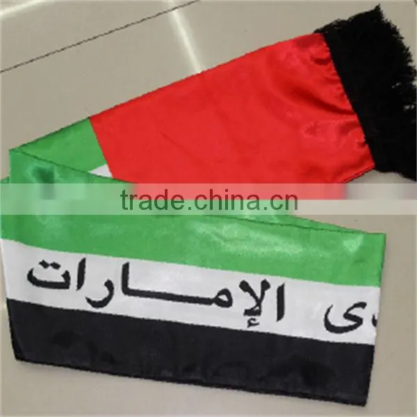 Polyester, Heat Transfer Printing, Soccer Scarf, 2014 World Cup Scarves, OEM Offered