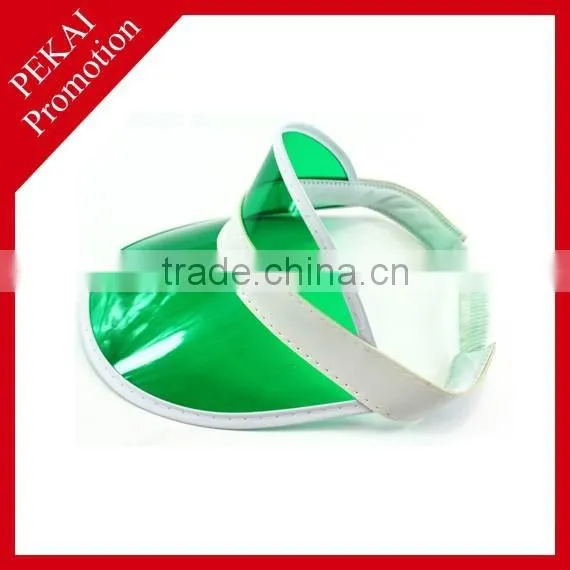 Cheap Plastic Sun Visor Cap Wholesale for Promotion Gift photo-2