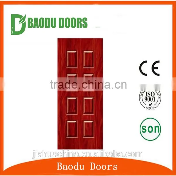 New Designs Mahogany Melamine Mdf Door Skin photo-3