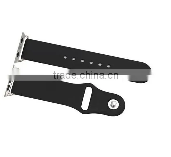2016 Top Seller on Sport Wristband for Apple Watch Silicon Band Strap With Connector for Both 38MM and 42MM photo-6