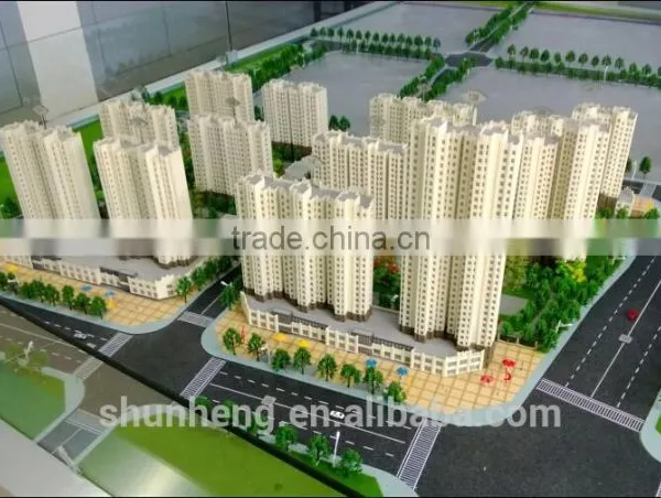 Scale 1/150 Residential House Maquette Architectural Model for Real Estate photo-4
