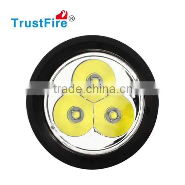 TrustFire DF003 Aluminum Diving Flashlight Operated by CREE XML T6 Led 3000lm 3 Led Diving Flashtorch CE,FCC Certification photo-2
