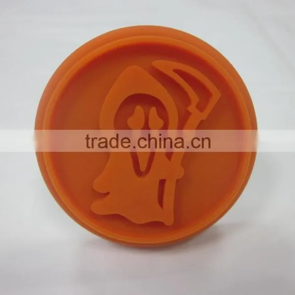 Halloween Gift Silicone Cookie Stamp photo-2