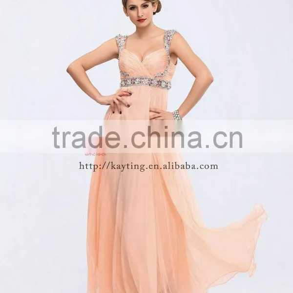 Elegant Sleeveless Beaded Dark V Backless Evening Dress New photo-2