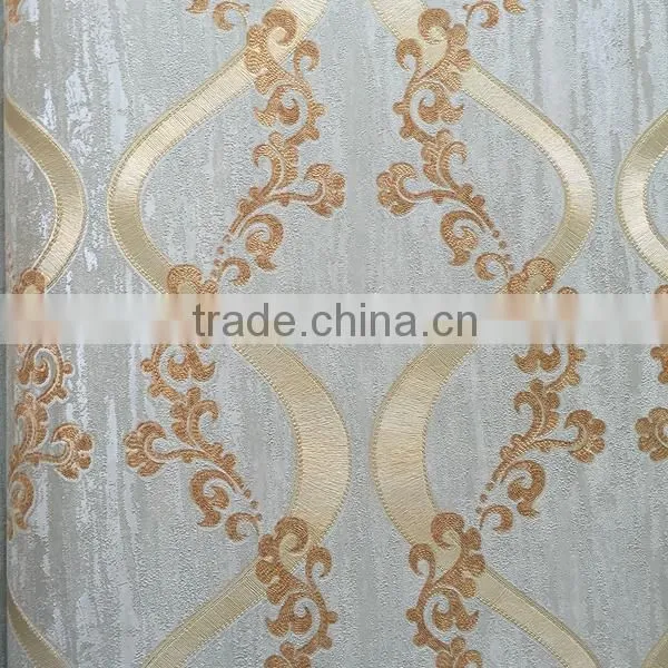 Fashion Beautiful Flower Beauty Damask Wallpaper for Living Room photo-4